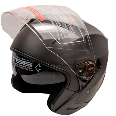 DVS Open Face Motorcycle Helmet Model T706 Matt