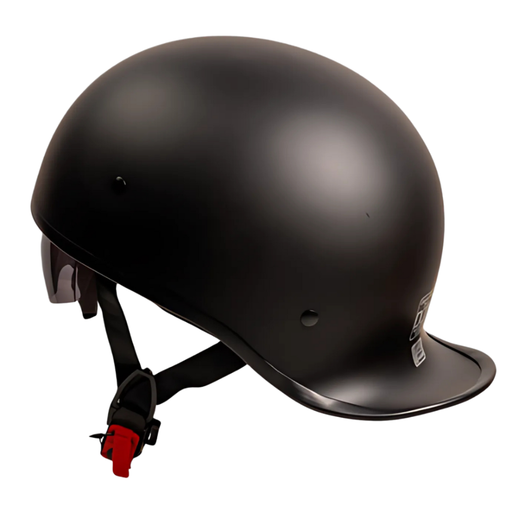 DVS Half Helmet Motorcycle Helmet Model P120 Mat
