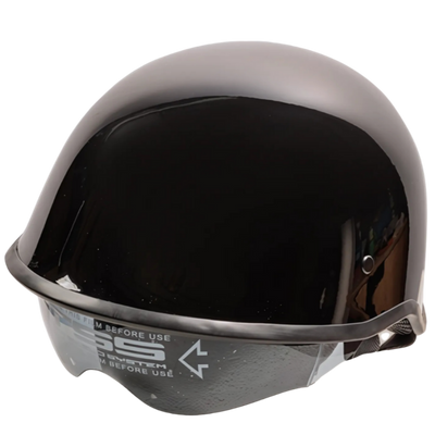 DVS Half Helmet Motorcycle Helmet Model P110 Lustre