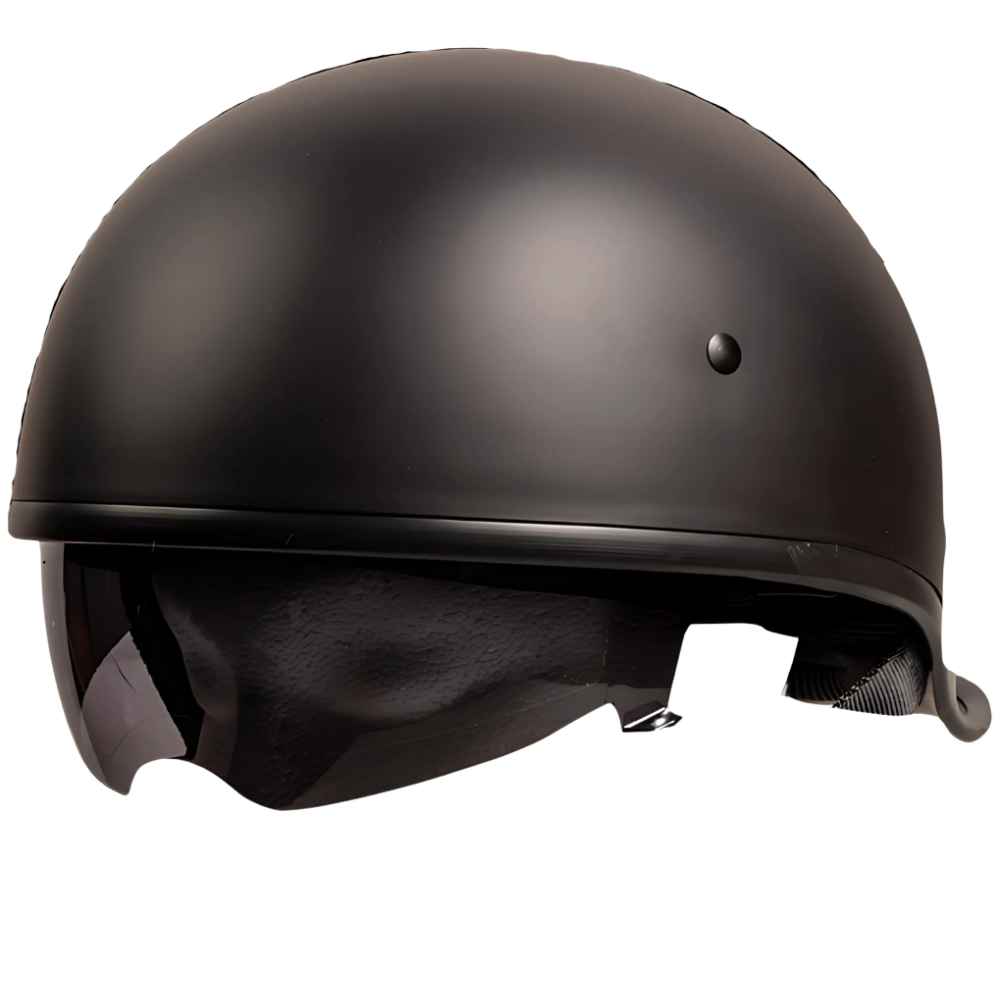 DVS Half Helmet Motorcycle Helmet Model P120 Mat