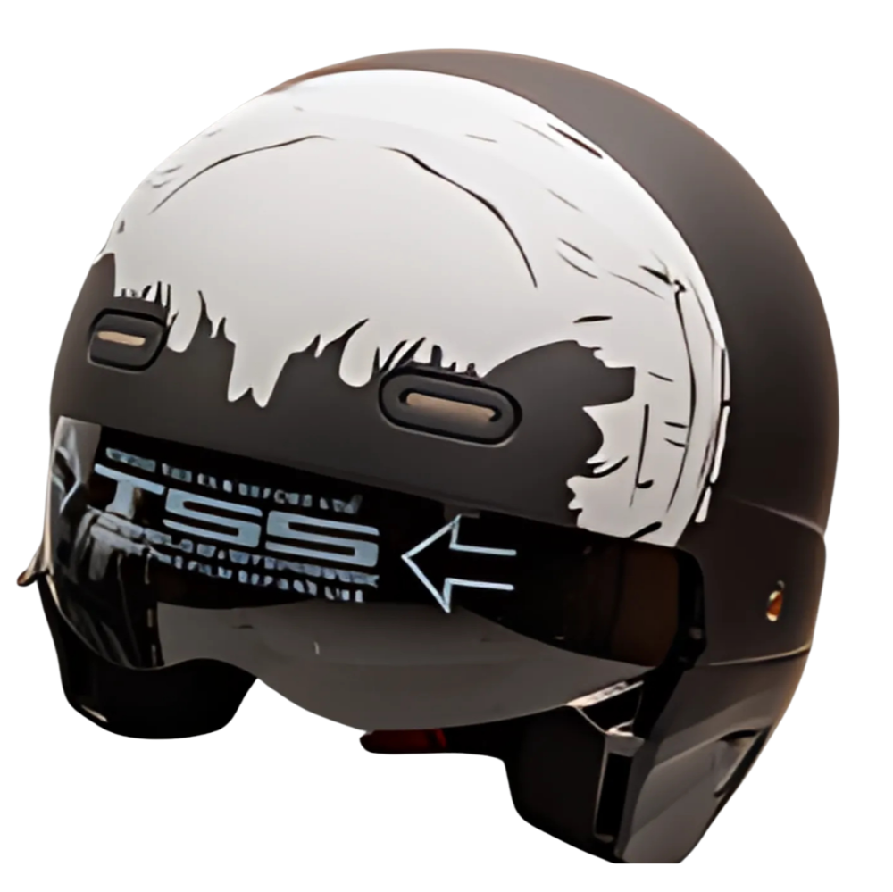 FullFace DVS motorcycle helmet model A900 Fantome