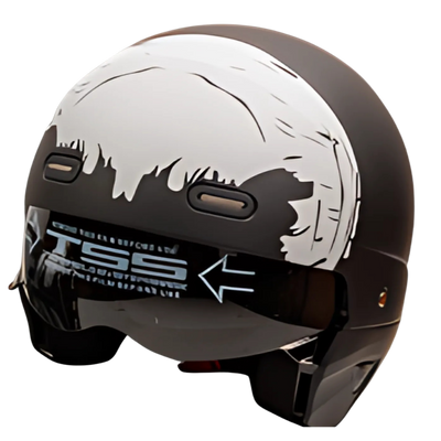 FullFace DVS motorcycle helmet model A900 Fantome