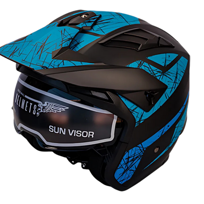 T163 FullFace Blue