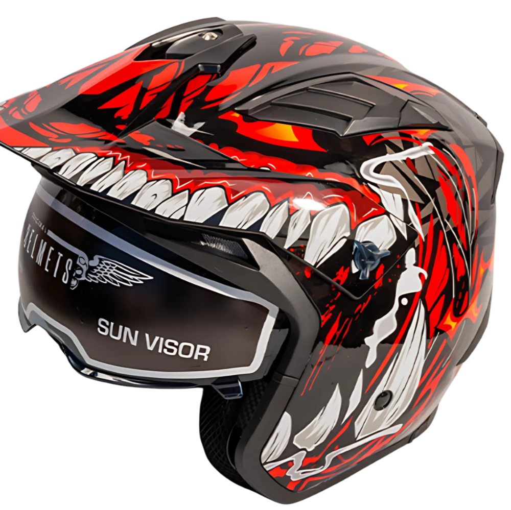 T163 FullFace Red