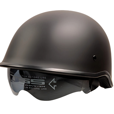 DVS Half Helmet Motorcycle Helmet Model P110 Lustre