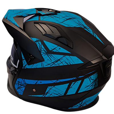 T163 FullFace Blue