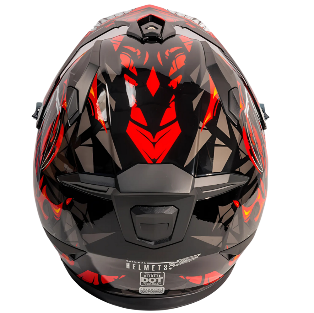 T163 FullFace Red